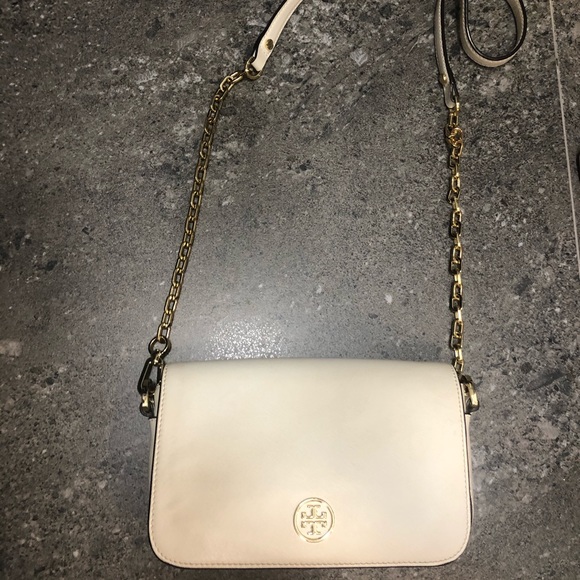 white tory burch crossbody bag